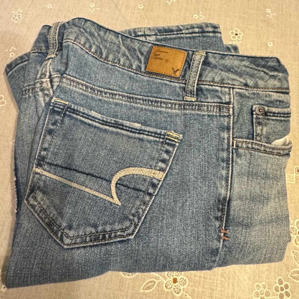 American Eagle Outfitters Blue Boot Cut Jeans